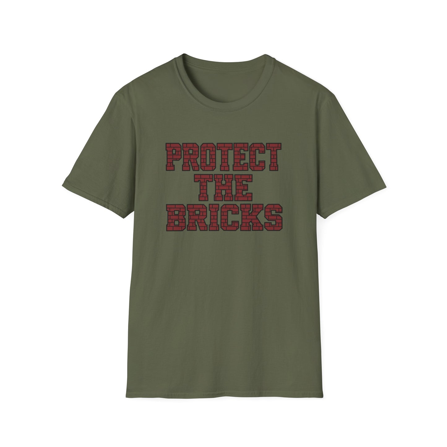 Protect The Bricks — T‑Shirt